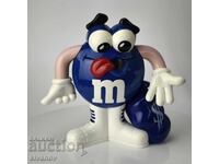 M&M's albastră pușculiță publicitară Germania 2001 #6058