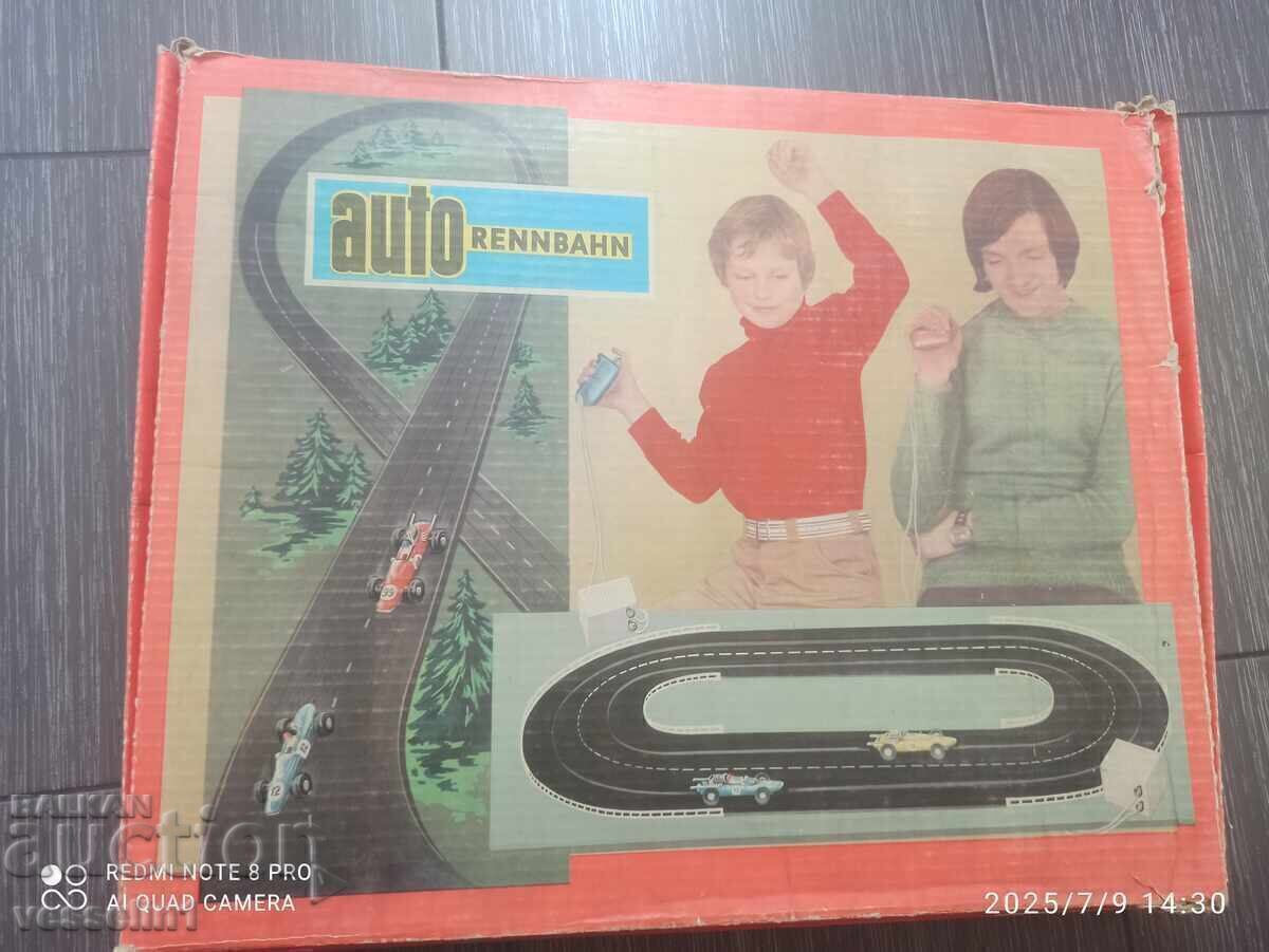 Old magnetic Autobahn prefo track original box melkus