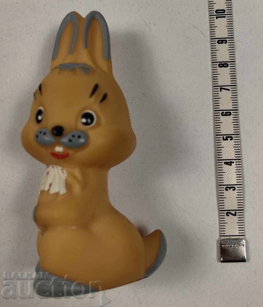 RABBIT BUNNY SOCIAL RUBBER CHILDREN'S TOY with price 19.00 BGN | € 9.71