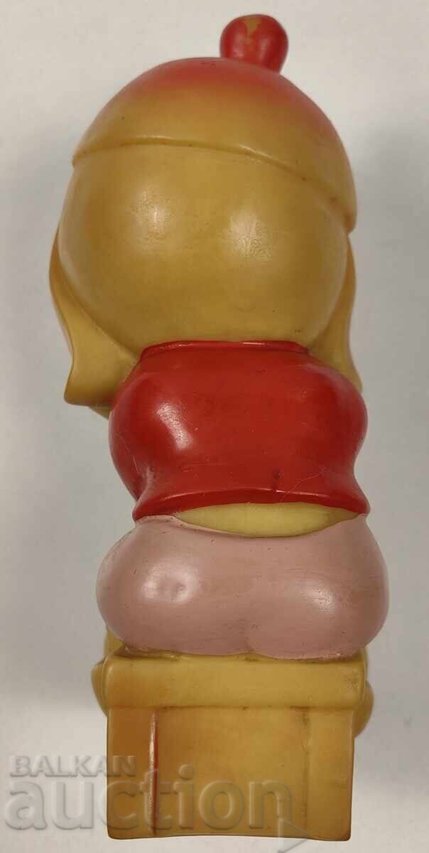 BAIAT WC VAS MARE SOC GUMĂ JUCĂRIE PENTRU COPII cu preț 9.00 BGN | € 4.60