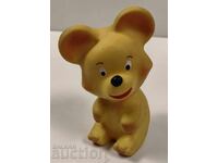 URSULEȚ DE PLUȘ CU ZGOMOT DE GUMĂ PENTRU COPII