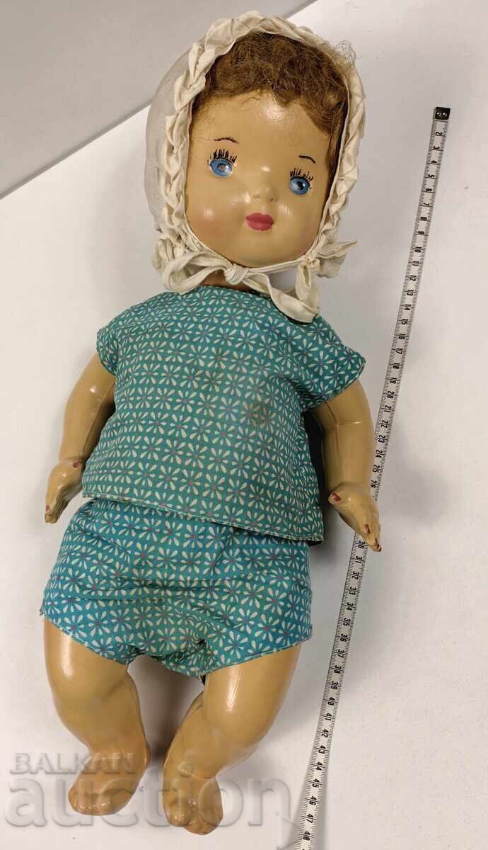 100-YEAR OLD LARGE PERFECT DOLL CHILD'S TOY PAPIER-MÂCHÉ with price € 59.00 | 115.39 BGN
