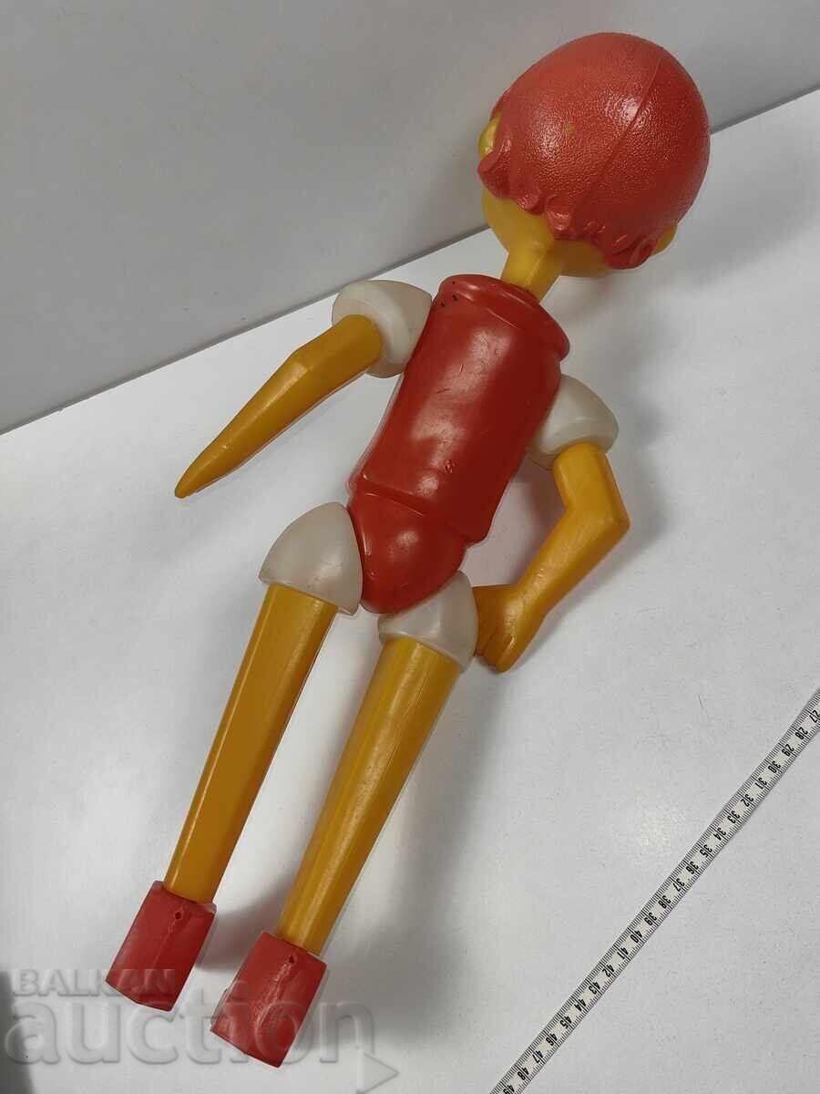 LARGE SOCIAL PERFECT DOLL TOY BURATINO PINOCCHIO with price 35.00 BGN | € 17.90