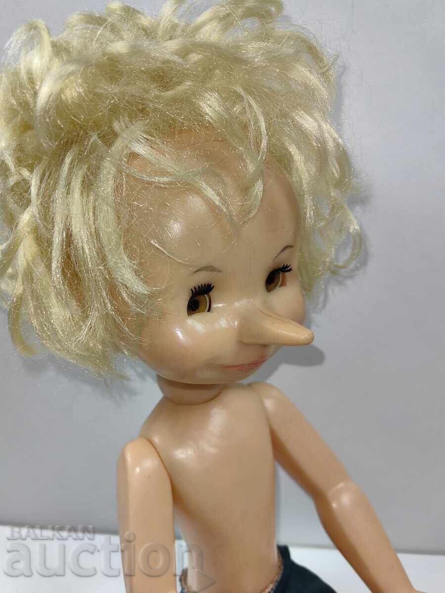 MARE PĂPUȘĂ JUCĂRIE PERFECTĂ SOȚ BURATINO PINOCCHIO cu preț 39.00 BGN | € 19.94