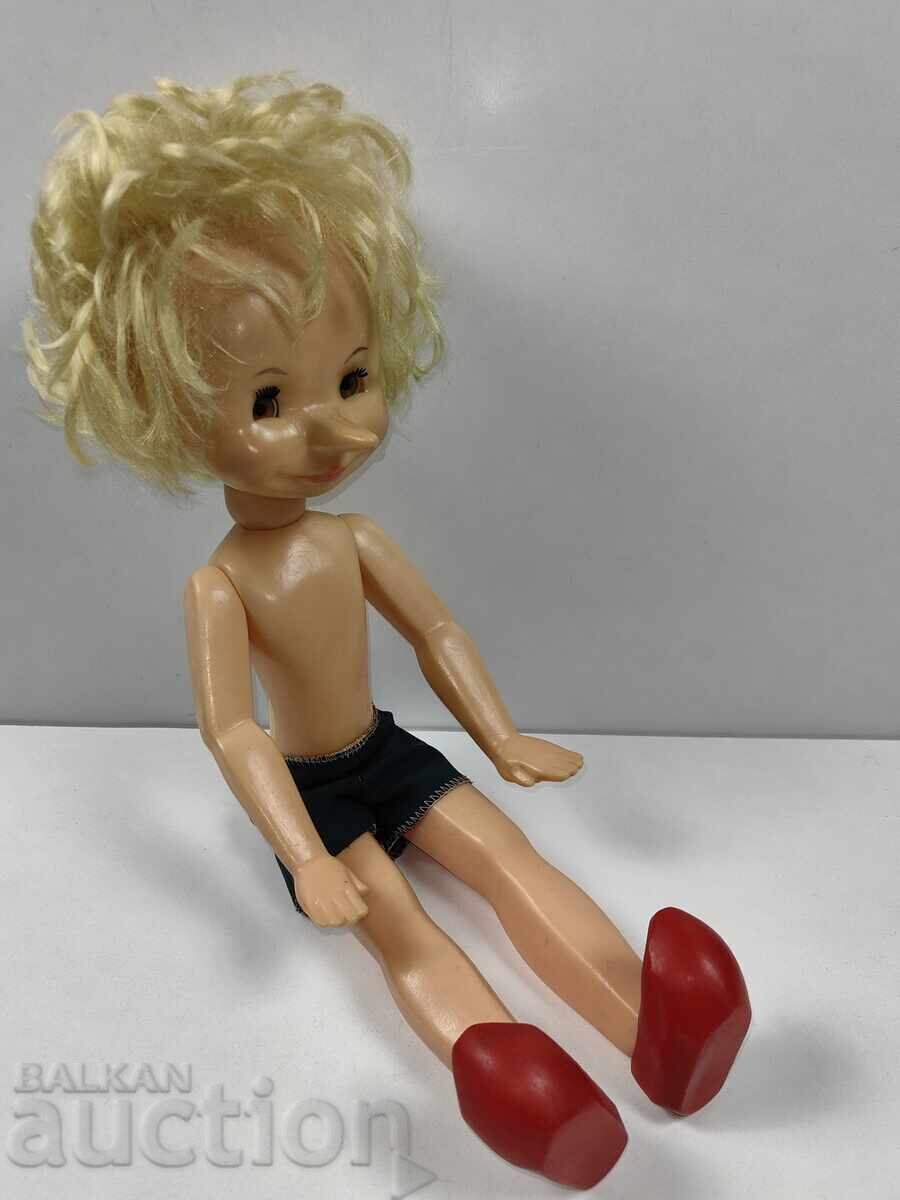 MARE PĂPUȘĂ JUCĂRIE PERFECTĂ SOȚ BURATINO PINOCCHIO