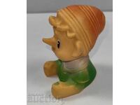 SOTS PERFECȚIONAT RARA JUCĂRIE DE CAUCIUC BURATINO PINOCHIO