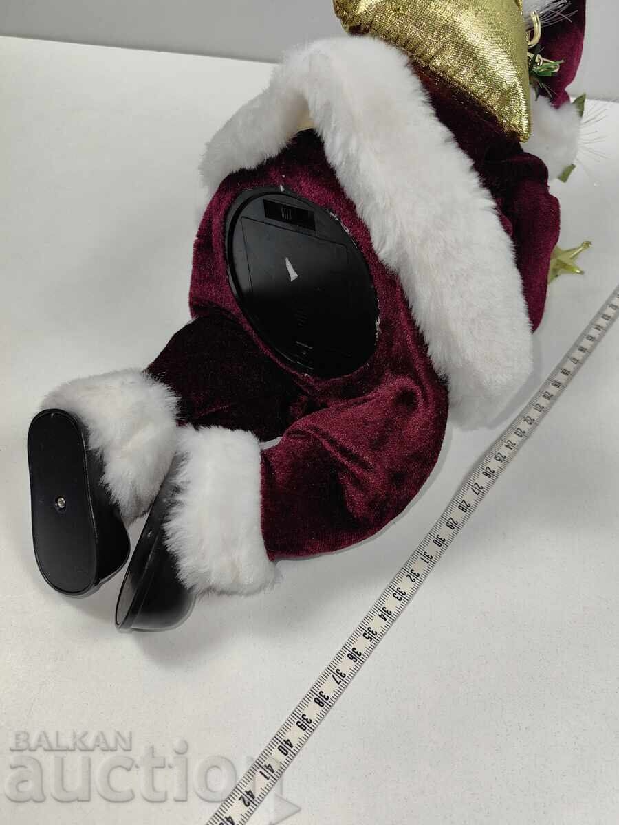 Auction  Glowing Santa Claus Frosty Christmas New Year Toy Ornament