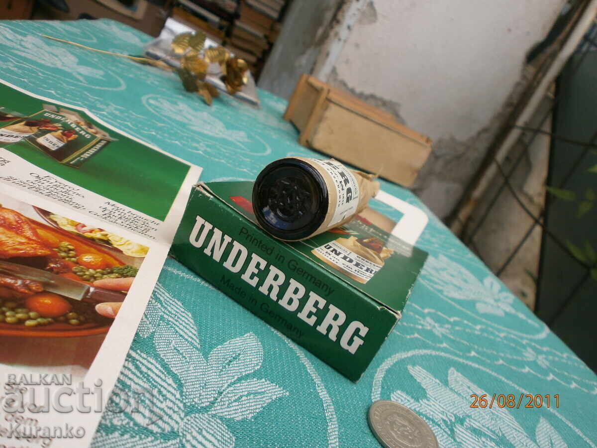 Old, very rare UNDERBERG cognac, excellent - 7 Old, very rare UNDERBERG cognac, excellent - 7