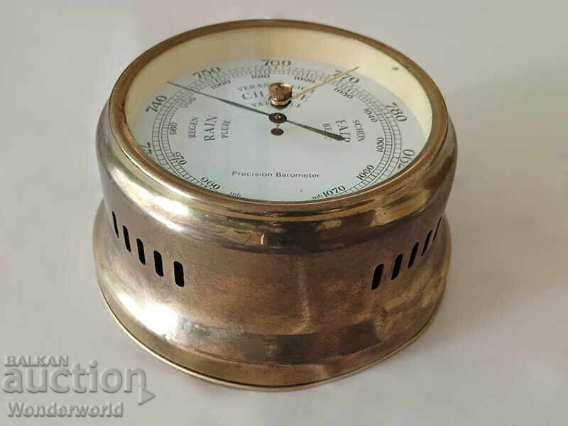 Precise German Wall Ship Barometer - Schatz with price 185.00 BGN | € 94.59 Precise German Wall Ship Barometer - Schatz with price 185.00 BGN | € 94.59