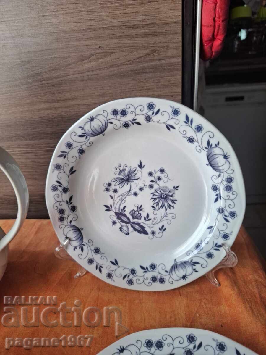 Σερβίς από τη σειρά "Μπλε Κρεμμύδι" - 6 Σερβίς από τη σειρά "Μπλε Κρεμμύδι" - 6