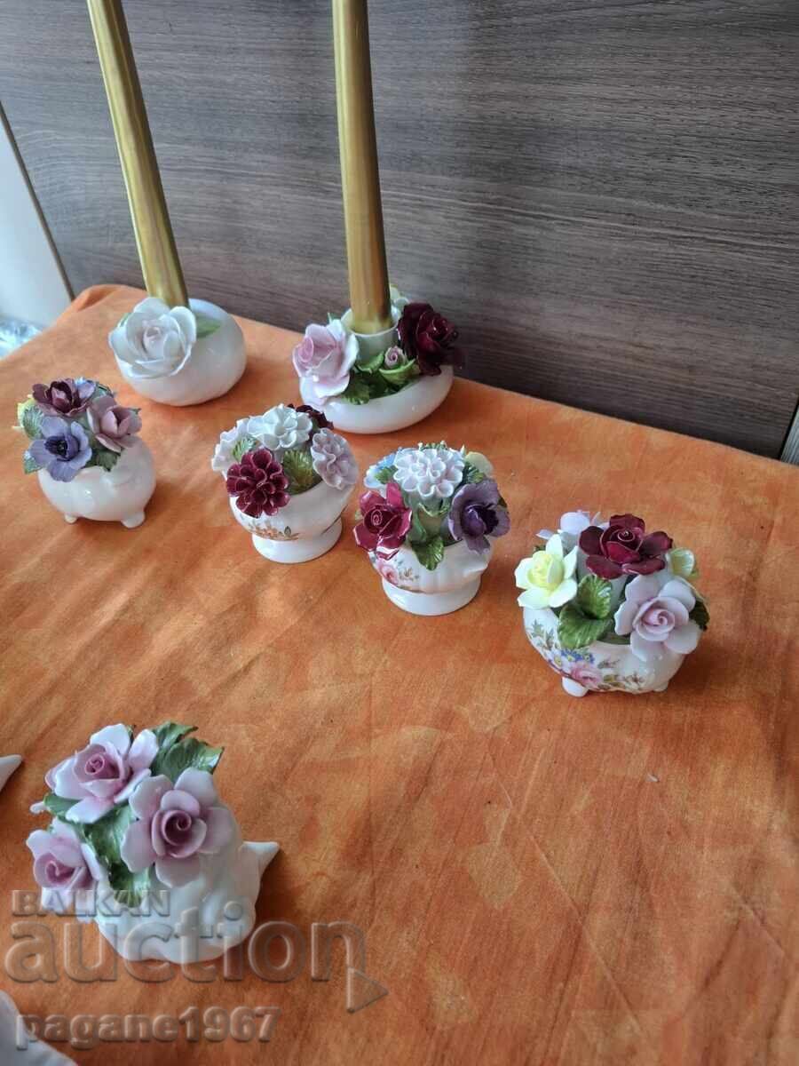 Various types of porcelain decorations - 6 Various types of porcelain decorations - 6