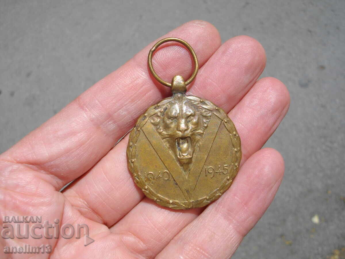 MEDALIE COMEMORATIVĂ BELGIA WWII