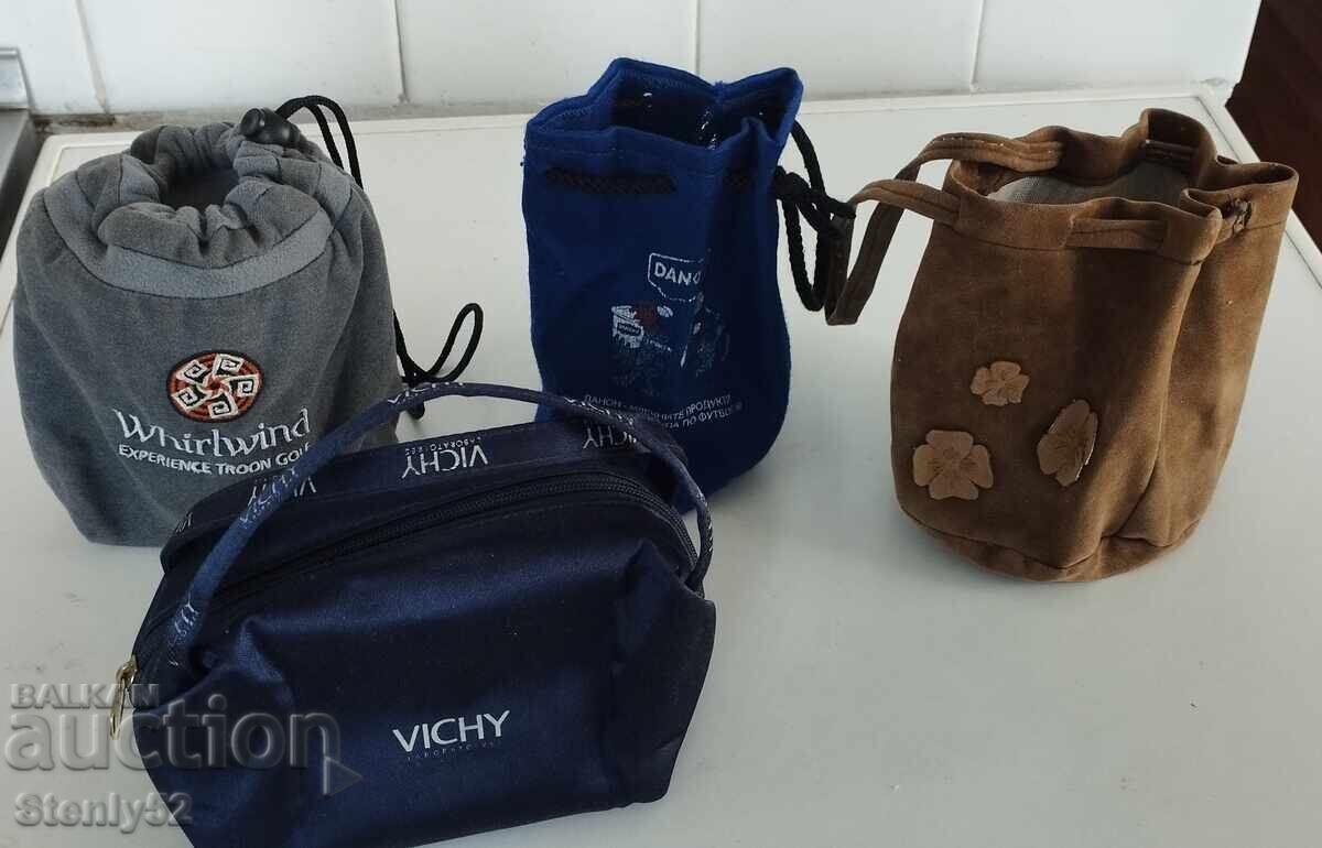 4 pcs. lot of pouches