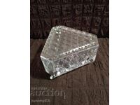 Zaharnieră/bomboneiră. Sticlă