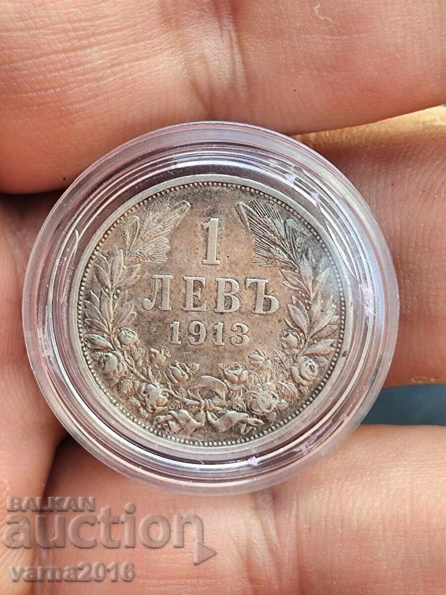 Auction  1 Lev 1913 Bulgaria