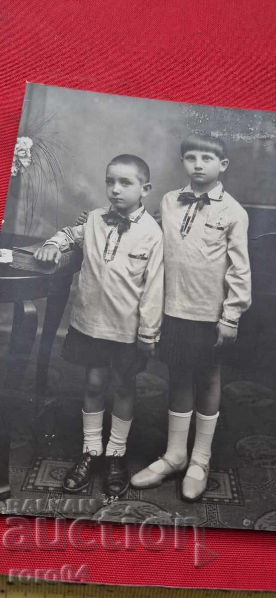 FOTO VECHE - CARTON - 6 FOTO VECHE - CARTON - 6