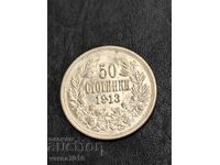 50 stotinki 1913g Bŭlgariya