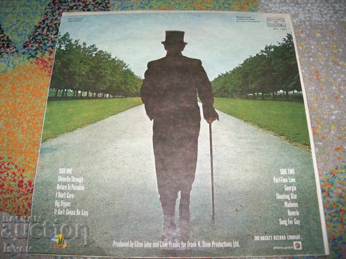 Elton John – A Single Man, BTA 11003, 1983 with price 20.00 BGN | € 10.23 Elton John – A Single Man, BTA 11003, 1983 with price 20.00 BGN | € 10.23