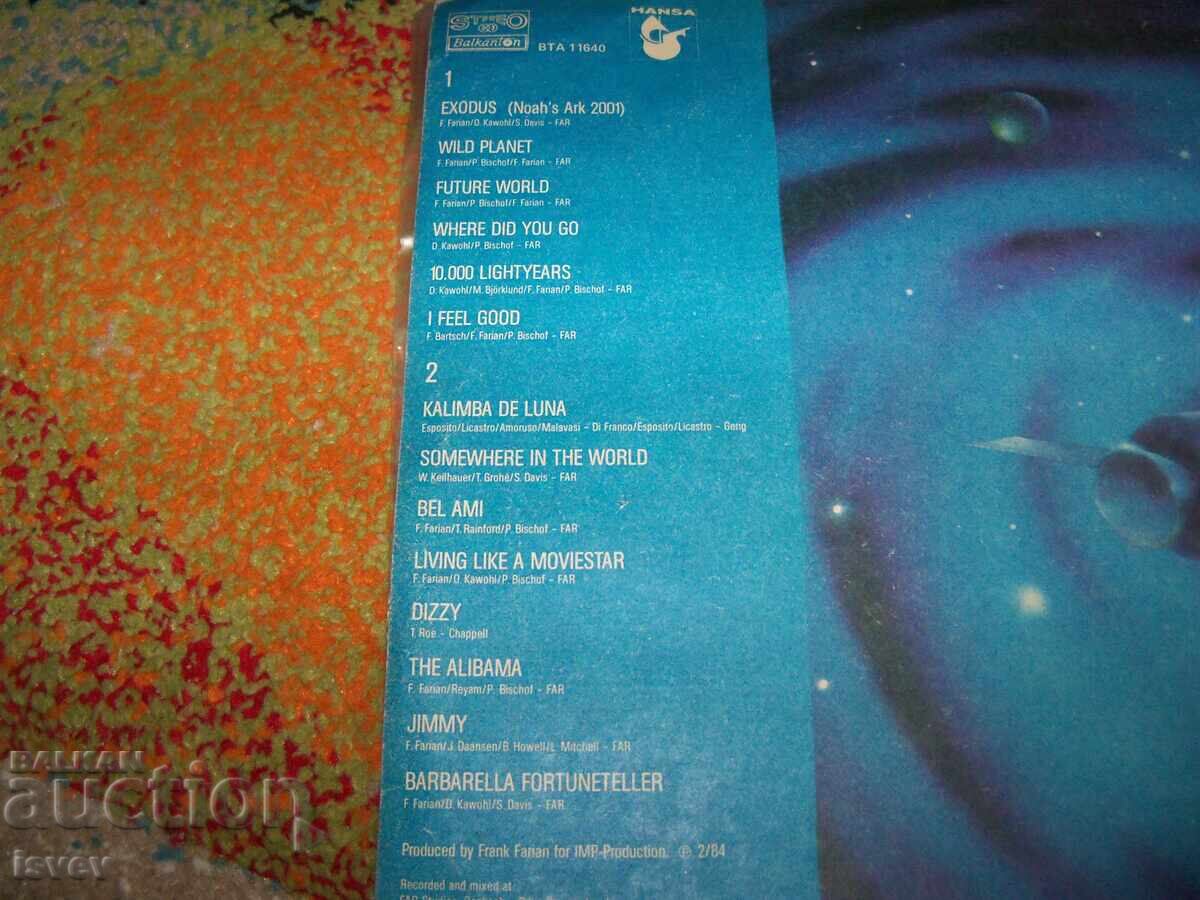 Auction  Boney M. – Ten Thousand Lightyears, BTA 11640, 1985