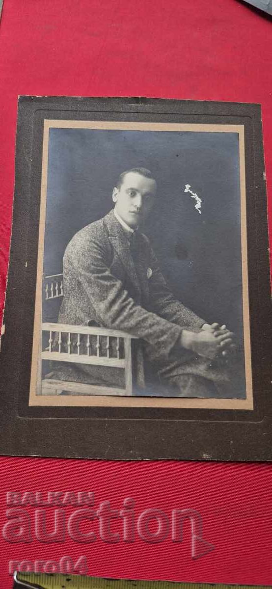 FOTO VECHE - CARTON FOTO VECHE - CARTON