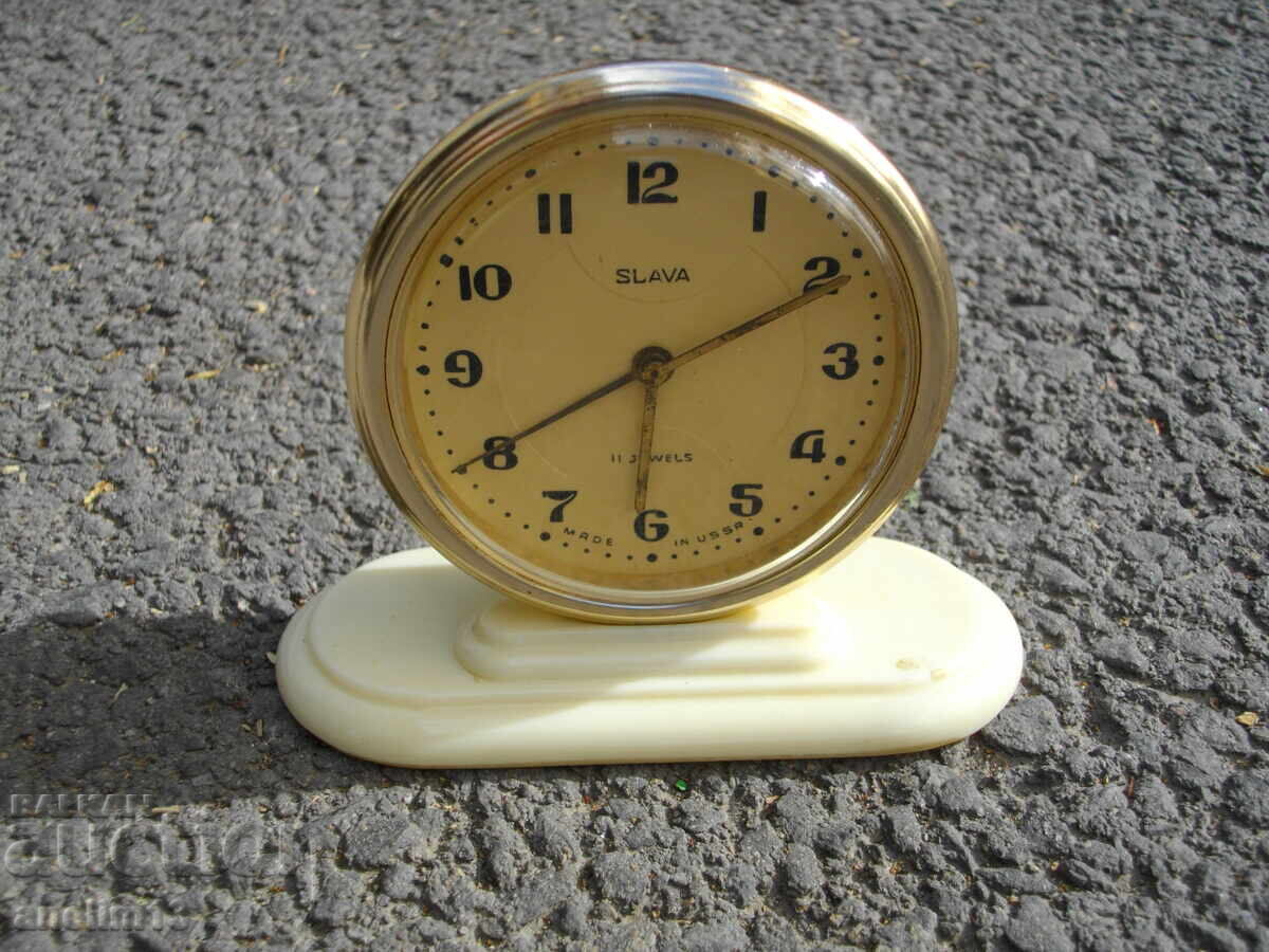 SLAVA COLLECTIBLE ALARM CLOCK SLAVA COLLECTIBLE ALARM CLOCK