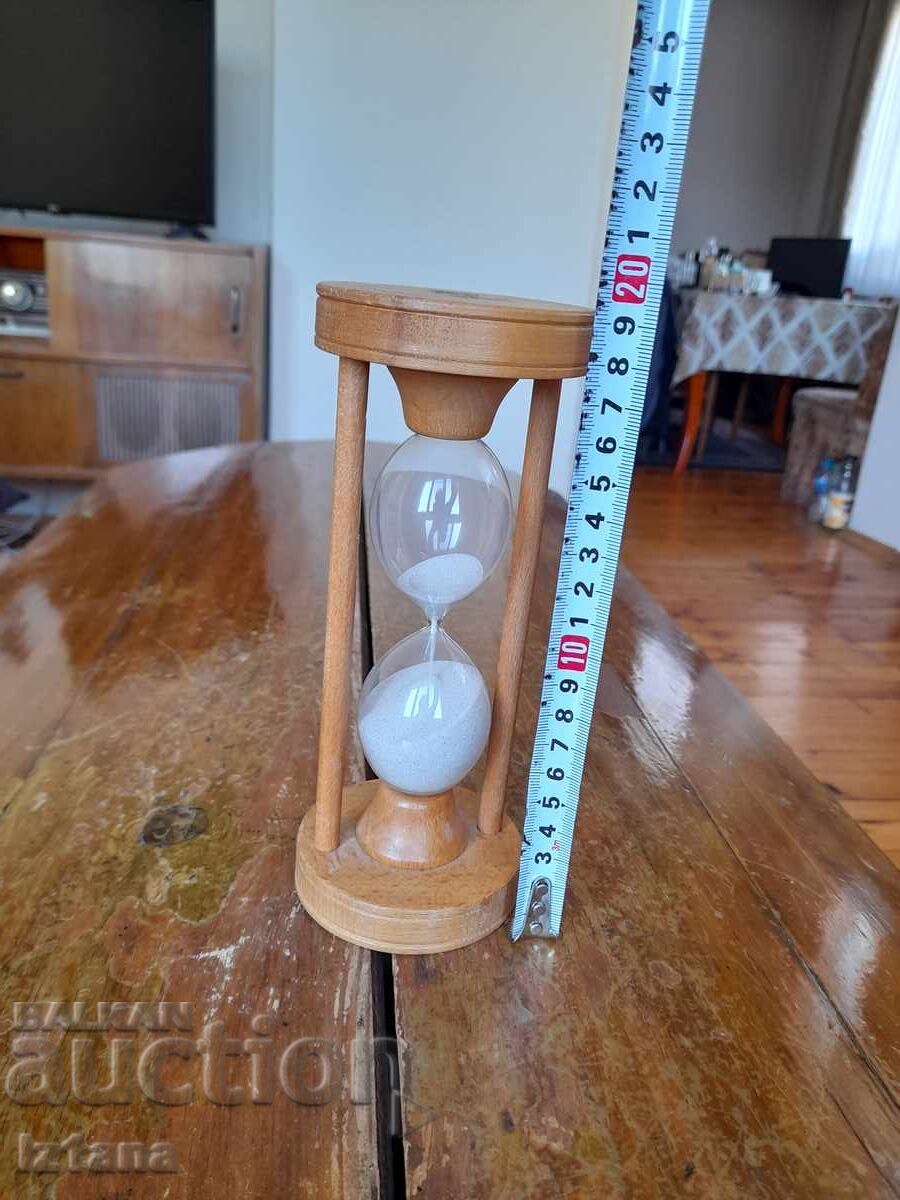 Auction  Old hourglass