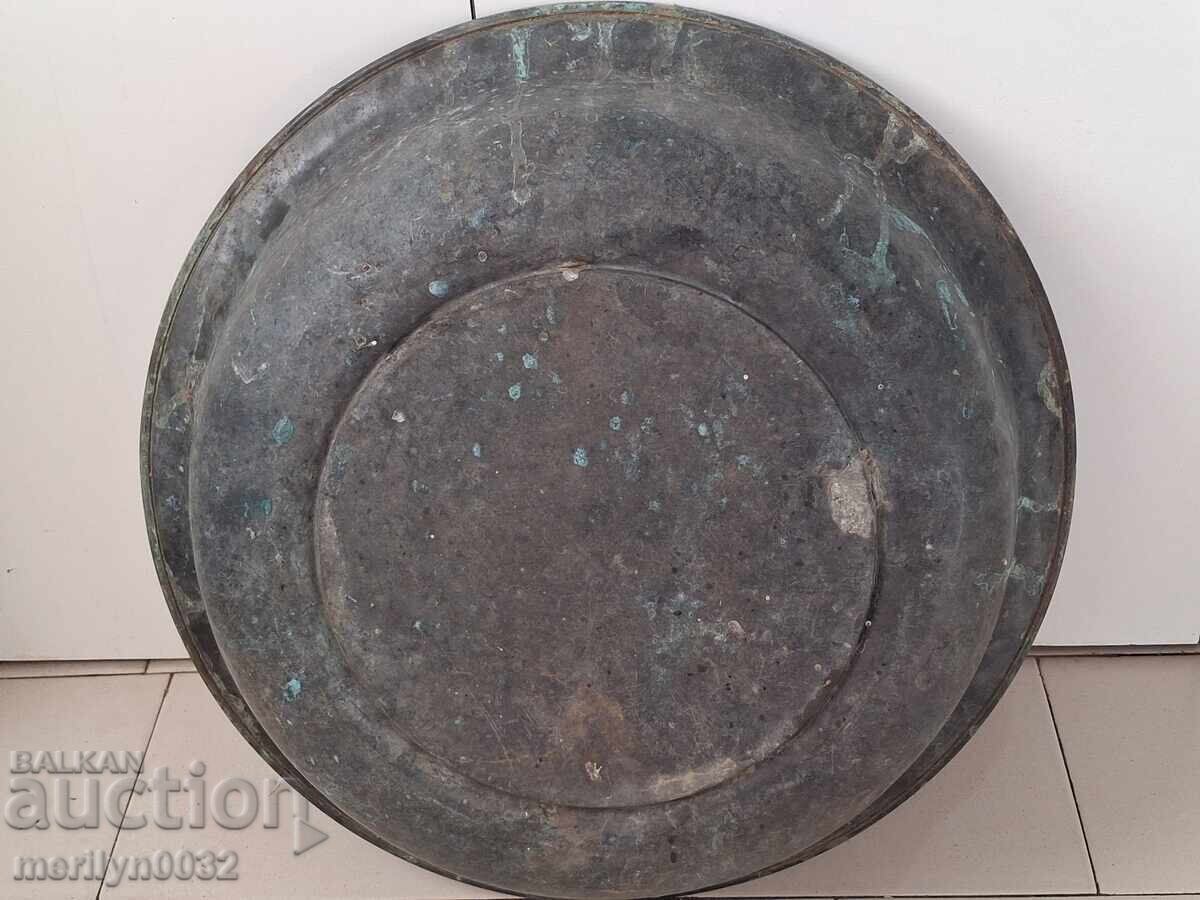 Παράδοση Χάλκινη λεκάνη χάλκινη χάλκινη λεκάνη λέβητα λεκάνης