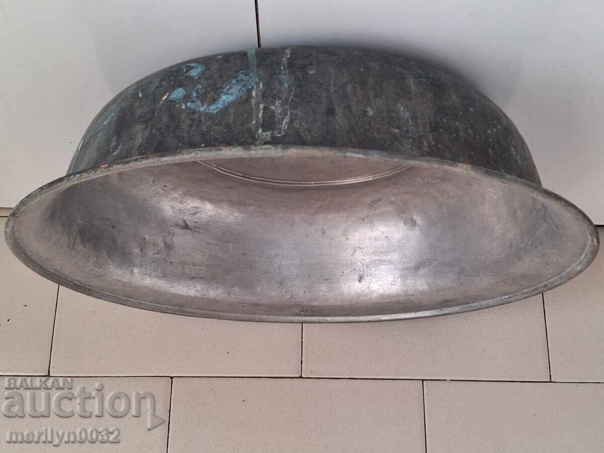 Χάλκινη λεκάνη χάλκινη χάλκινη λεκάνη λέβητα λεκάνης - 6