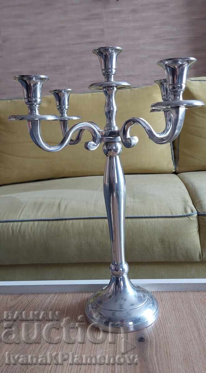 Auction  Candlestick for connoisseurs, height 40cm