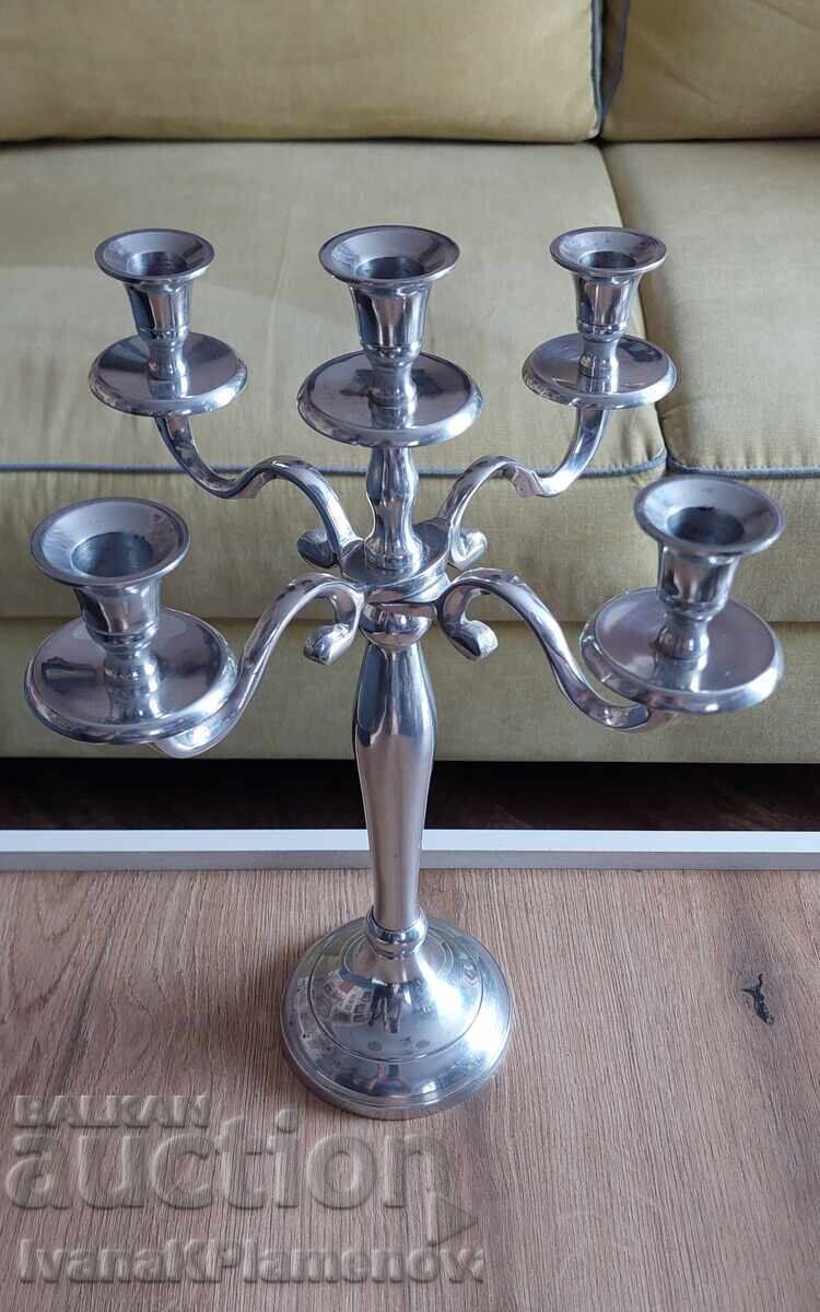Candlestick for connoisseurs, height 40cm - 5