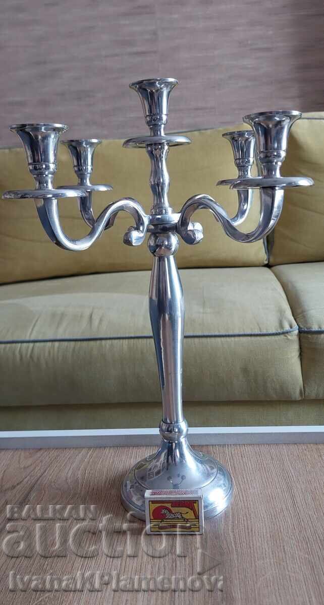 Candlestick for connoisseurs, height 40cm - 6