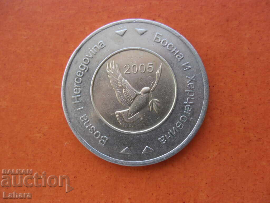5 mărci convertibile 2006 Bosnia și Herțegovina cu preț 4.00 BGN | € 2.05