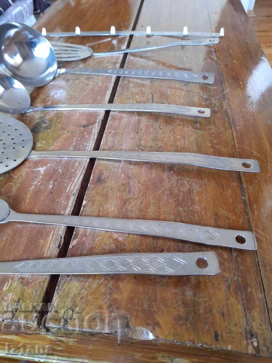 Σετ κουζινικών εργαλείων, μαχαιροπίρουνα - 5