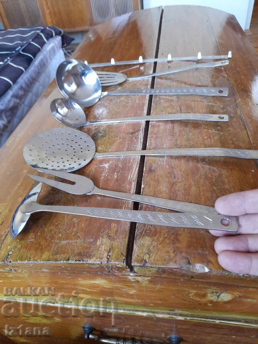 Σετ κουζινικών εργαλείων, μαχαιροπίρουνα - 6