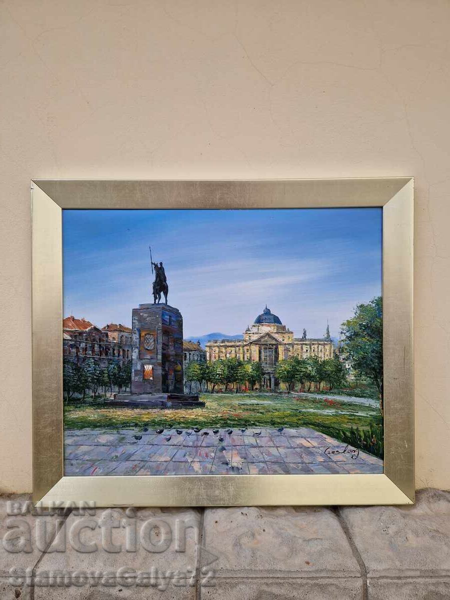 Beautiful original painting oil on canvas with price 198.00 BGN | € 101.24