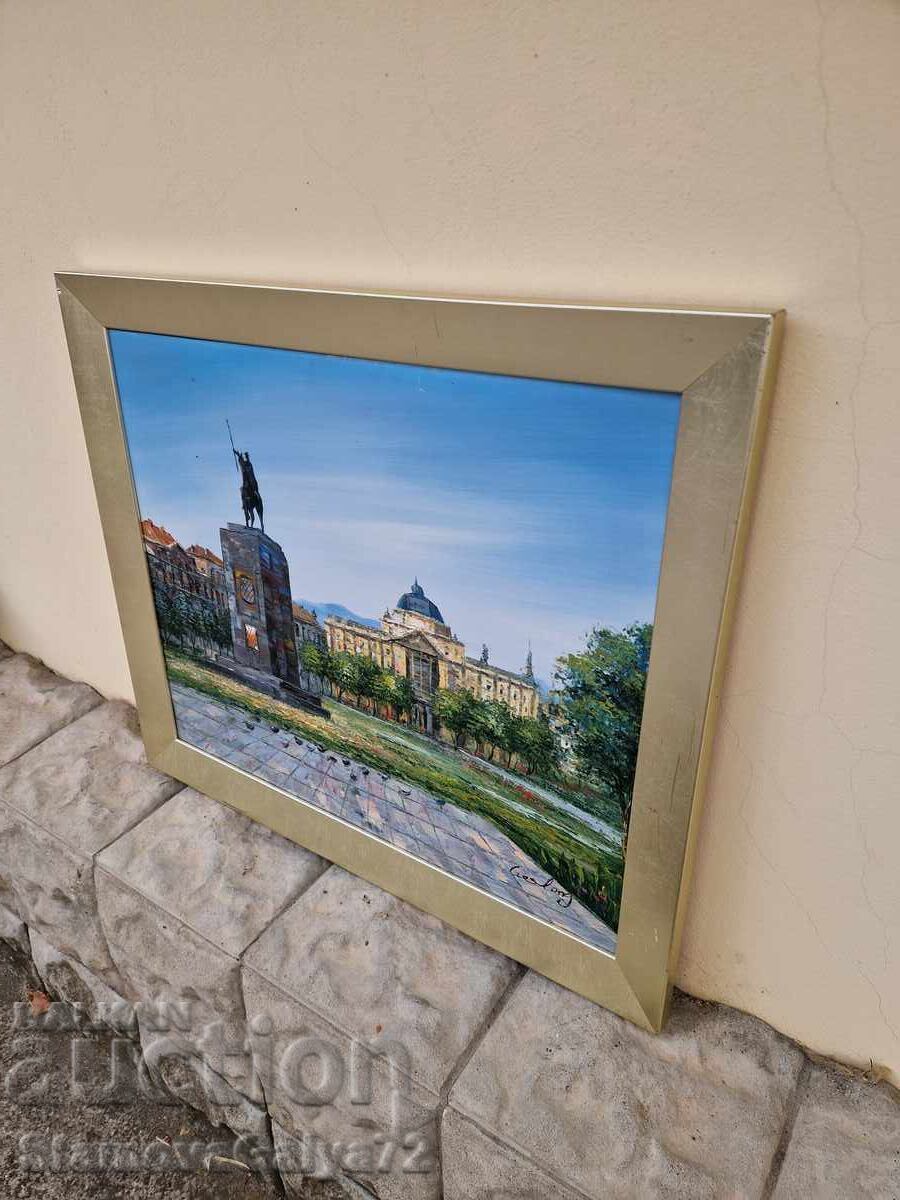 Beautiful original painting oil on canvas - 7