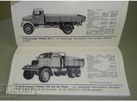 Камион ШКОДА ПРАГА ТАТРА рекламна брошура книжка