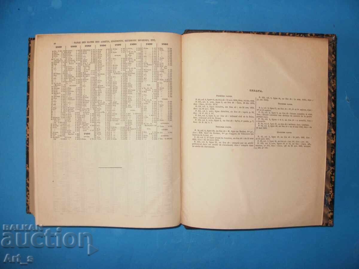 Top Book for Lawyers, Advocates, Masons and others from 1890 - 7