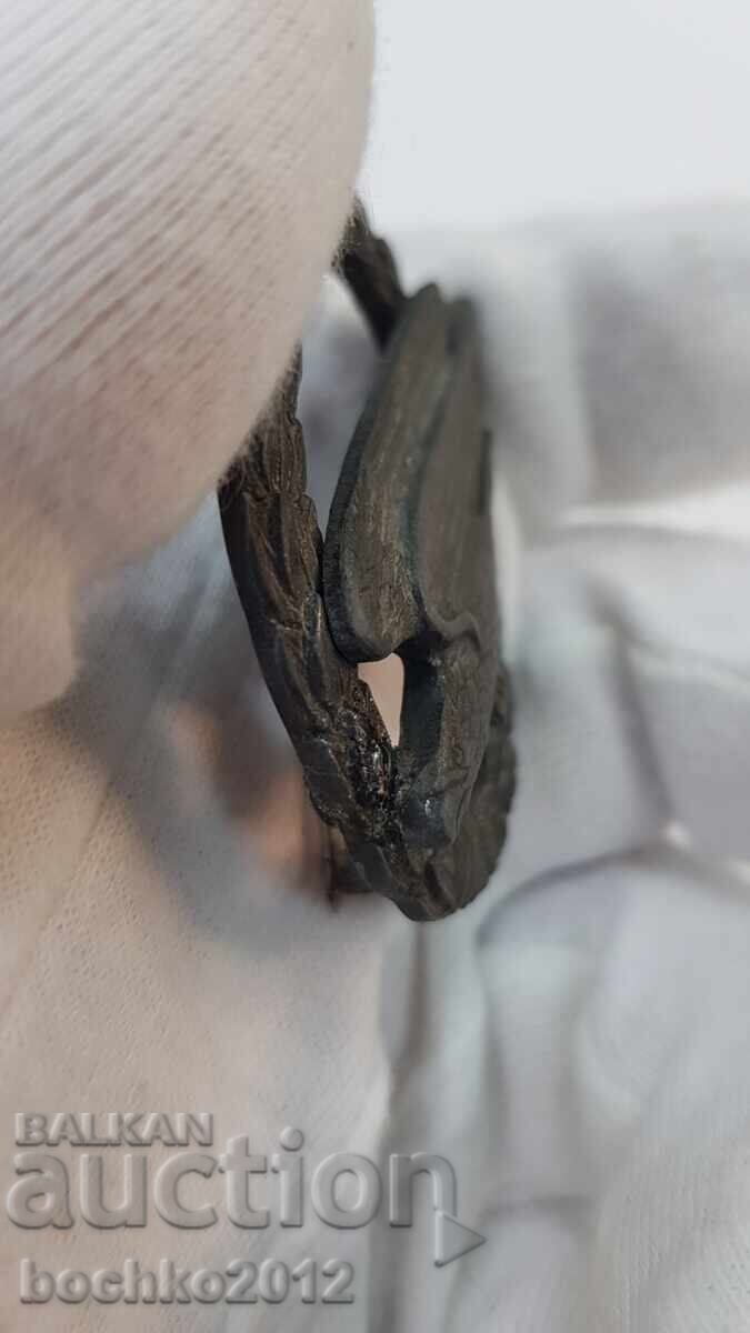 Σπάνιο γερμανικό παράσημο αλεξιπτωτιστή Β' Παγκοσμίου Πολέμου - 7