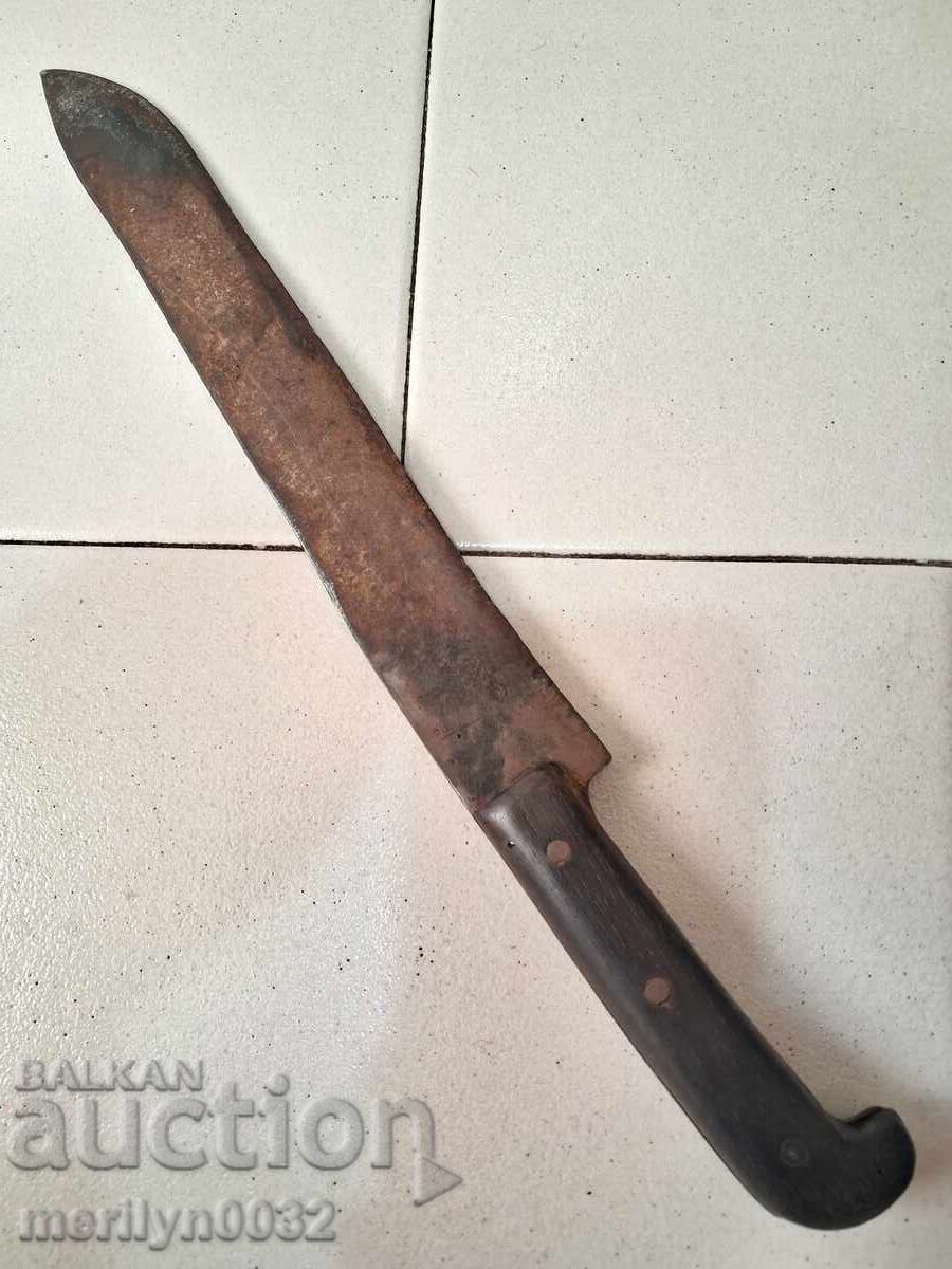 Δημοπρασία Μαχαίρι βοσκού, καραγκούλακ με μαύρη κέρατη λεπίδα