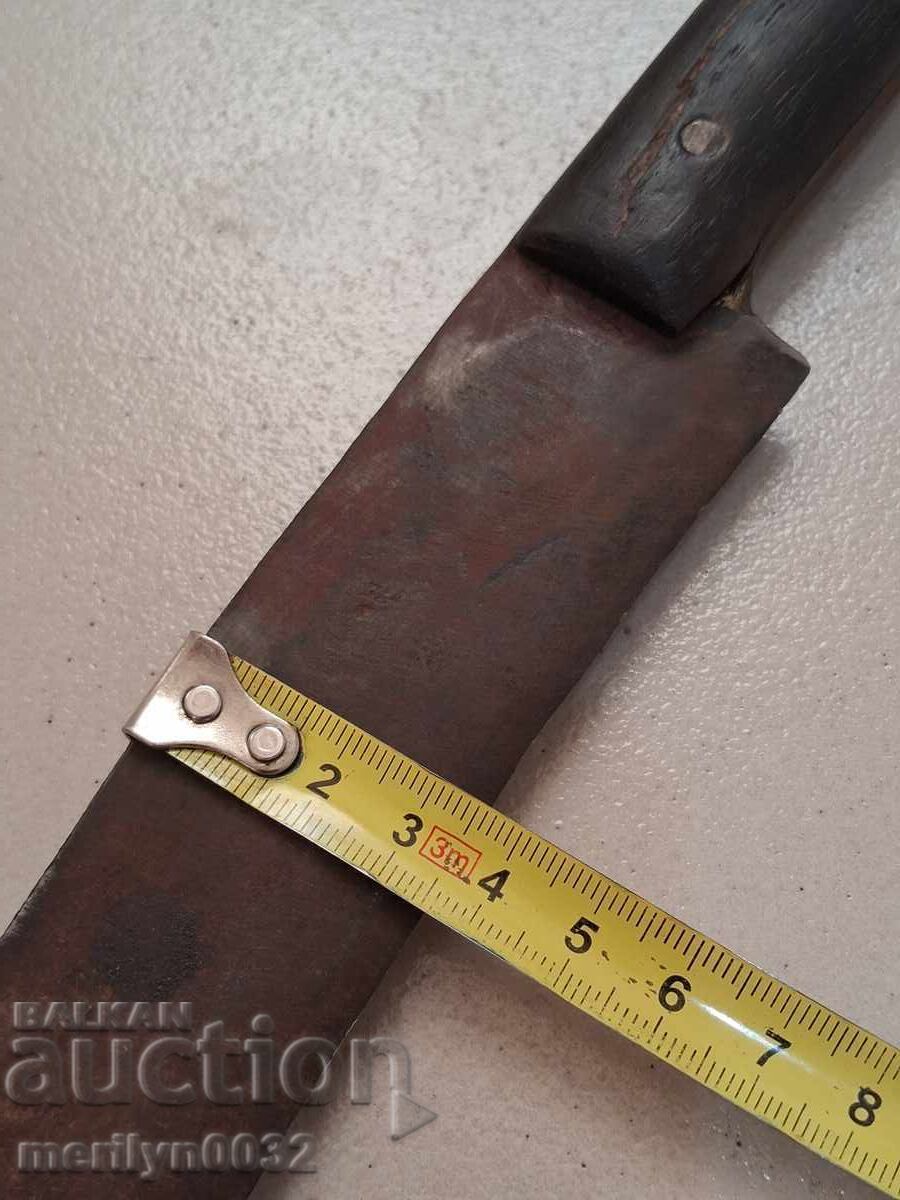 Μαχαίρι βοσκού, καραγκούλακ με μαύρη κέρατη λεπίδα - 5