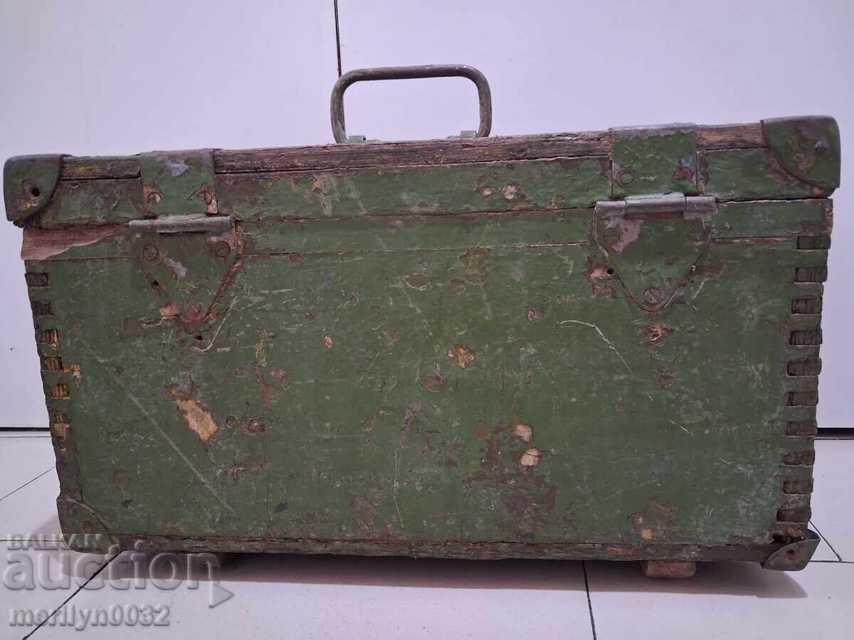 Wooden Army Pistol Case WW2 Chest, Box with price 59.00 BGN | € 30.17