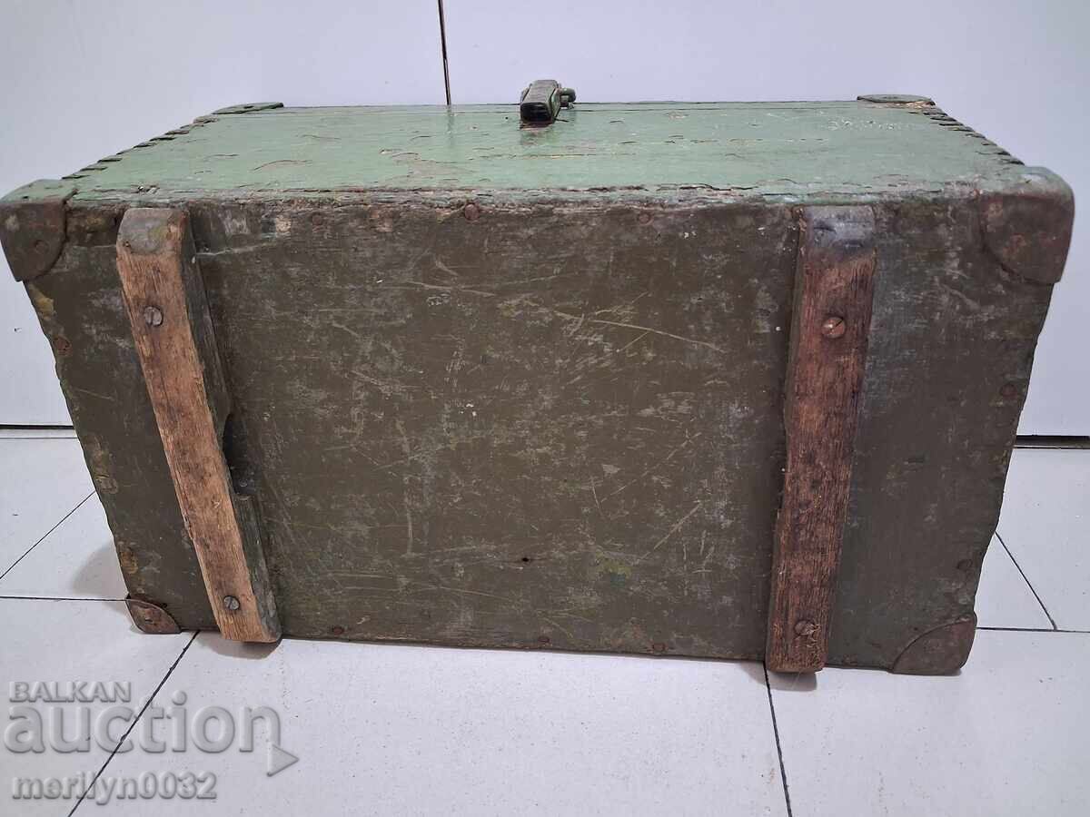 Delivery of Wooden Army Pistol Case WW2 Chest, Box