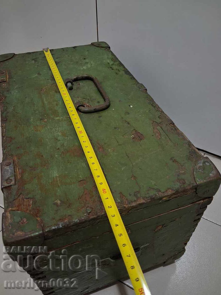 Wooden Army Pistol Case WW2 Chest, Box - 5