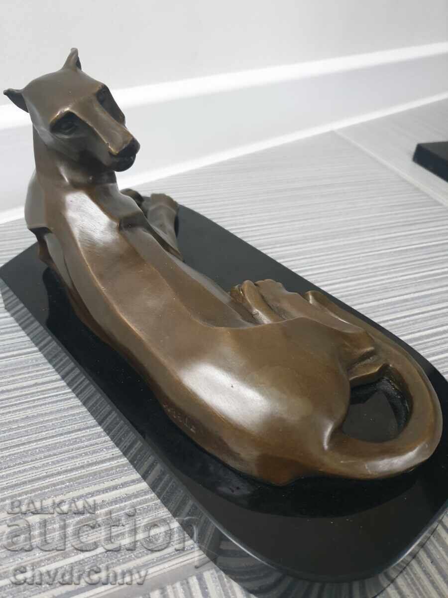 Statuetă Milo 30cm-5kg/sculptură bronz leu/figură cu preț € 600.00 | 1173.50 BGN