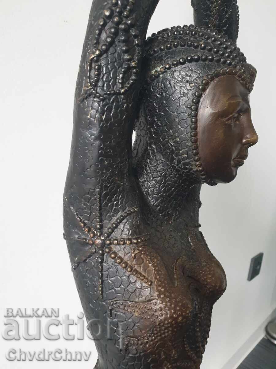 Auction  Large bronze sculpture/figure of a dancer/Chiparus 107cm