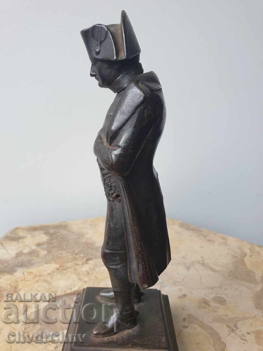 Δημοπρασία Σιδερένια φιγούρα / παλιά γαλλική μαντεμένια φιγούρα του Ναπολέοντα