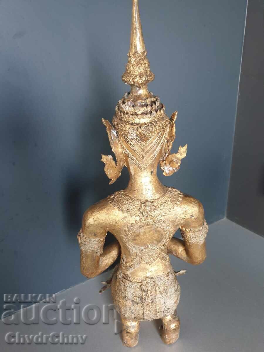 Figură budistă/sculptură asiatică-thailandeză din bronz cu preț € 400.00 | 782.33 BGN