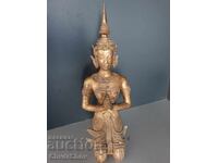 Βουδιστική φιγούρα/ασιατική-ταϊλανδέζικη μπρούτζινη γλυπτική