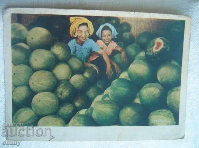 Παλιά καρτ ποστάλ - Εσπεράντο - "Δίνες από το Νότιο Βιετνάμ" Παλιά καρτ ποστάλ - Εσπεράντο - "Δίνες από το Νότιο Βιετνάμ"